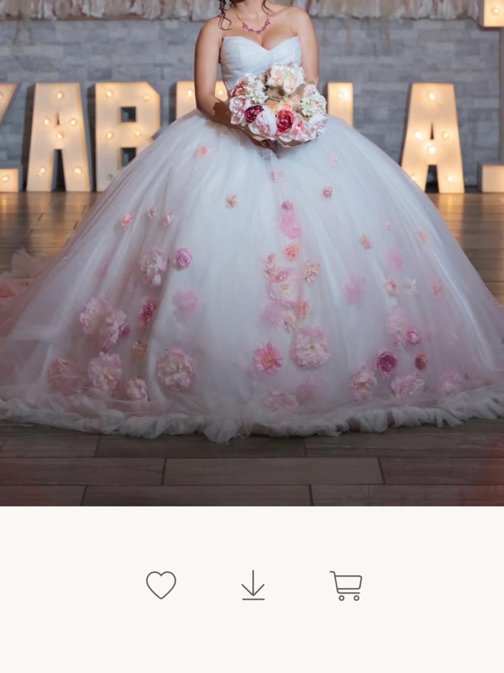 Wedding/Quinceañera Dress